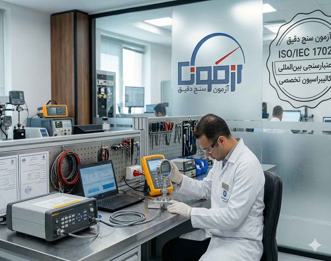 گواهینامه تایید صلاحیت ۱۷۰۲۵ آزمایشگاه آزمون سنج دقیق